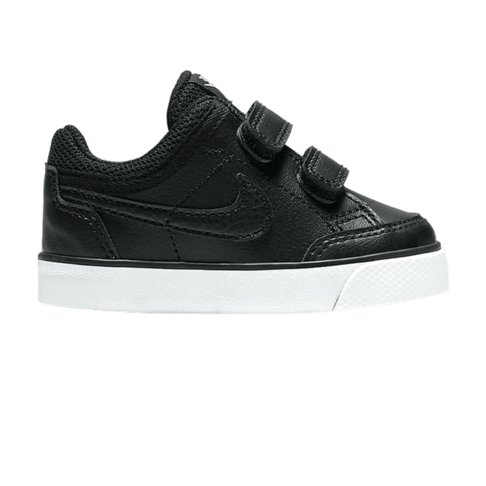 Nike Capri 3 LTR (TDV) Black/White Toddler Boy's Sneakers-Size 7C NWB (LIKE NEW)